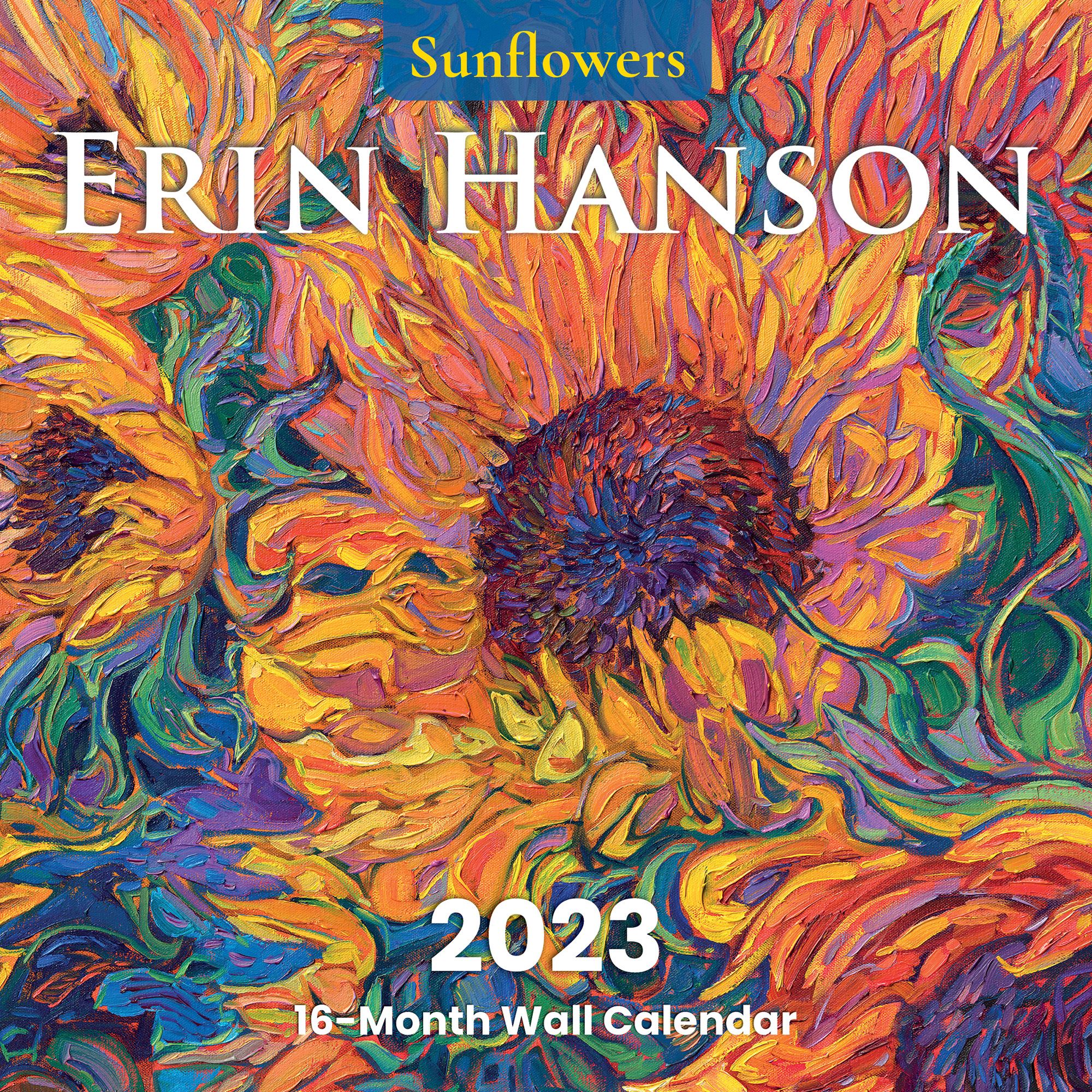  2023 Calendars  This year we have 6 options for 2023 wall calendars -- available while supplies last! You can purchase Erin Hanson 2023 calendars from our giftshop on this website. 